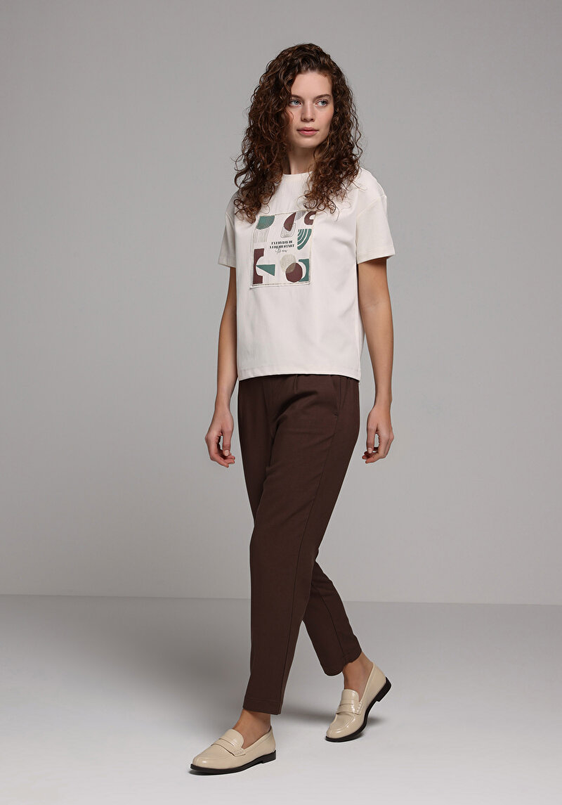 Imagine a Pantaloni De Dama Maro Regular Fit Cl1068239