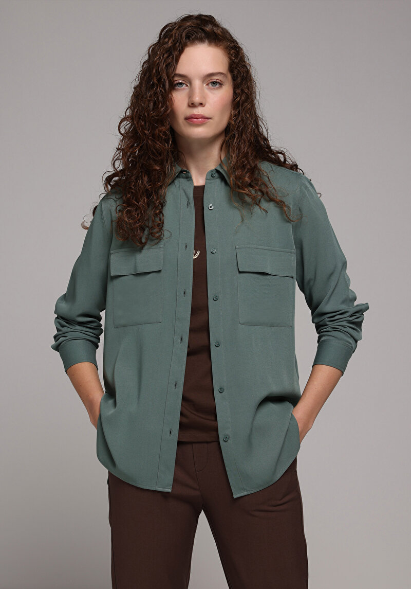 Imagine a Camasa Cu Maneca Lunga De Dama Regular Fit Cl1078737