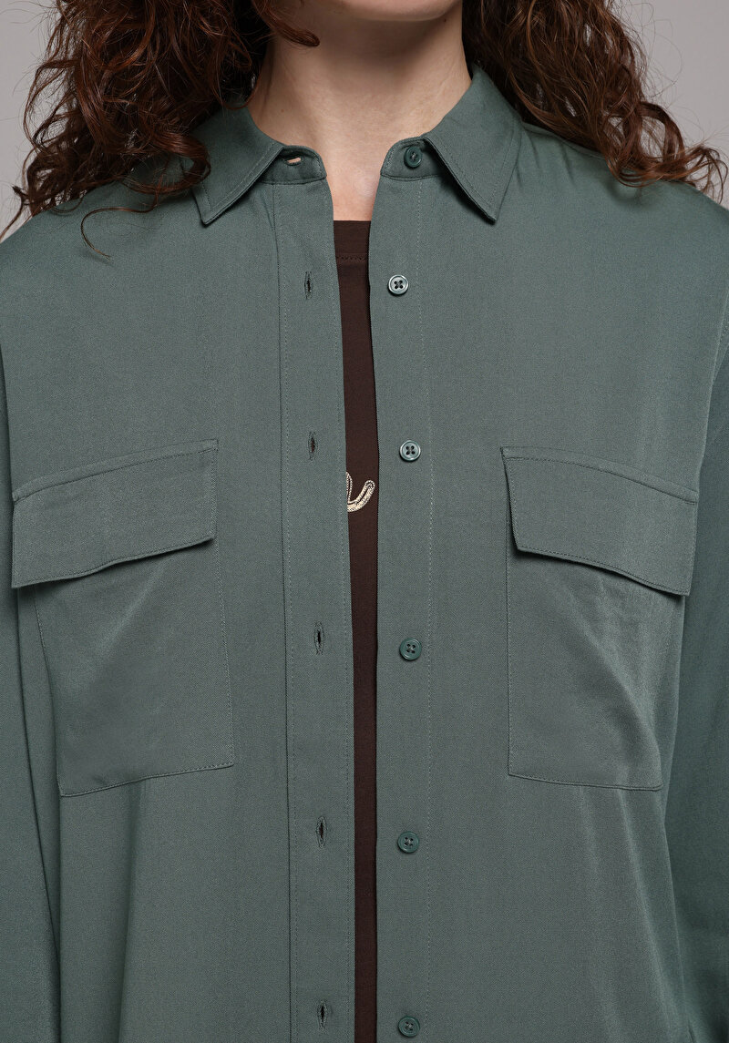 Imagine a Camasa Cu Maneca Lunga De Dama Regular Fit Cl1078737