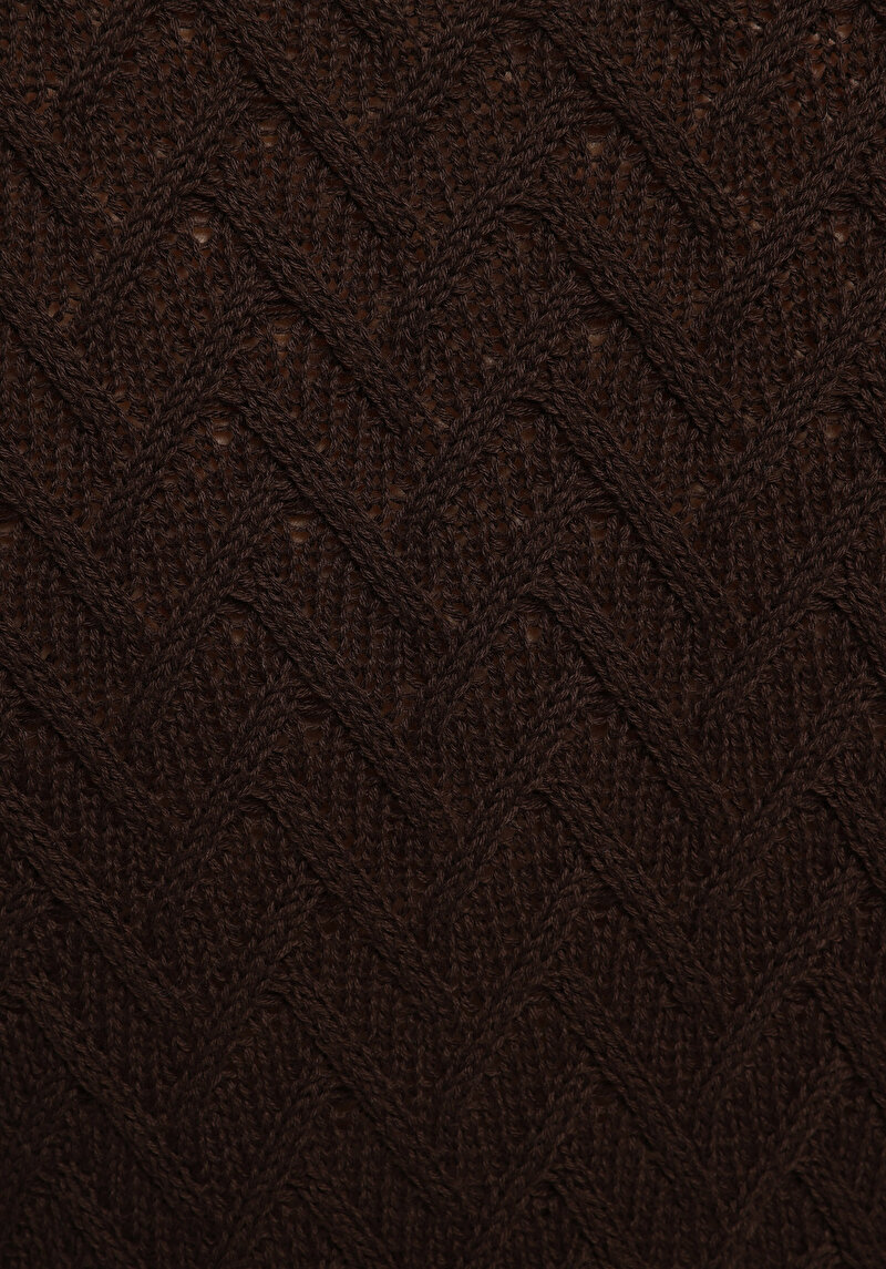 Imagine a Pulover Cu Mâneci Scurte De Dama Maro Slim Fit  Cl1078748