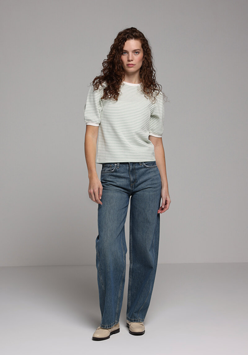 Afișați detalii pentru Tricou Cu Maneca Scurta De Dama Verde Slim Fit  Cl1079145