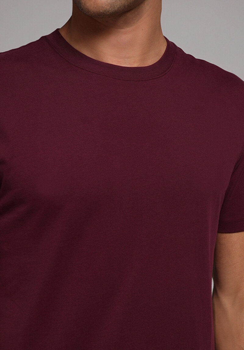 Imagine a Tricou Cu Maneca Scurta De Barbati Mov Regular Fit Cl1073961