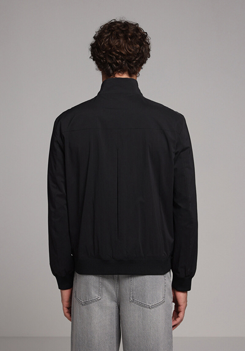 Afișați detalii pentru Jacheta De Barbati Negru Regular Fit  Cl1078868