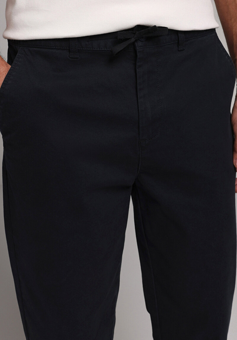 Afișați detalii pentru Pantaloni De Barbati Albastru Marin Regular Fit  Cl1079372