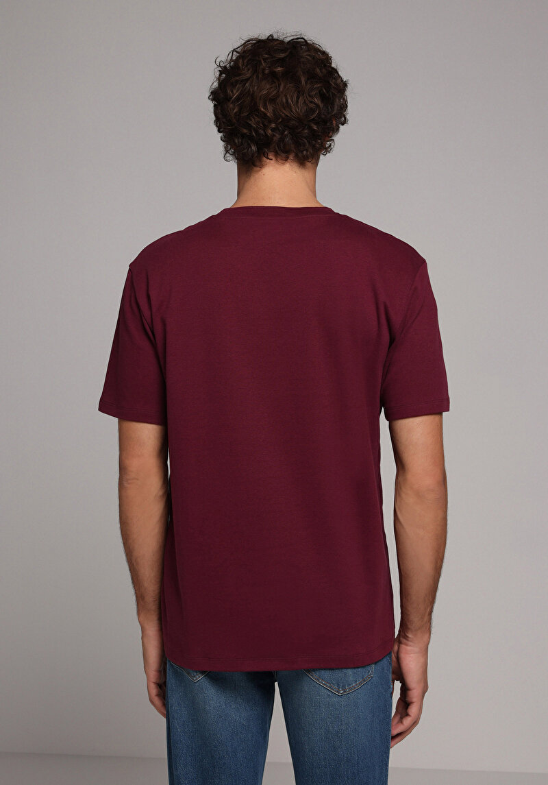 Afișați detalii pentru Tricou Cu Maneca Scurta De Barbati Mov Comfort Fit  Cl1079721