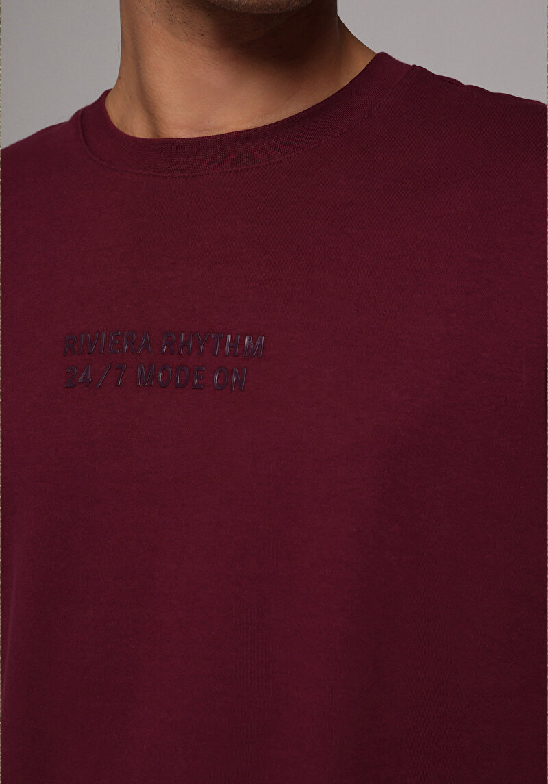 Imagine a Tricou Cu Maneca Scurta De Barbati Mov Comfort Fit Cl1079721