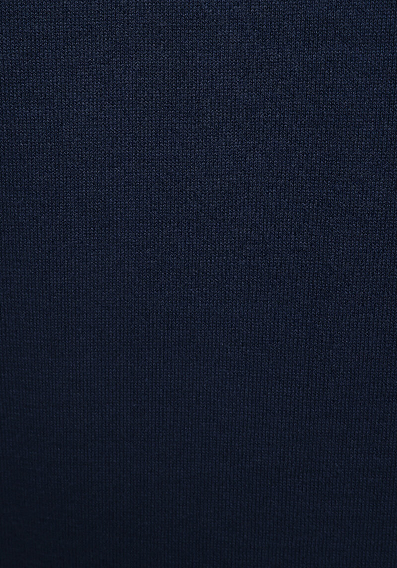 Afișați detalii pentru Pulover Cu Mâneci Scurte De Barbati Albastru Marin Regular Fit  Cl1078756