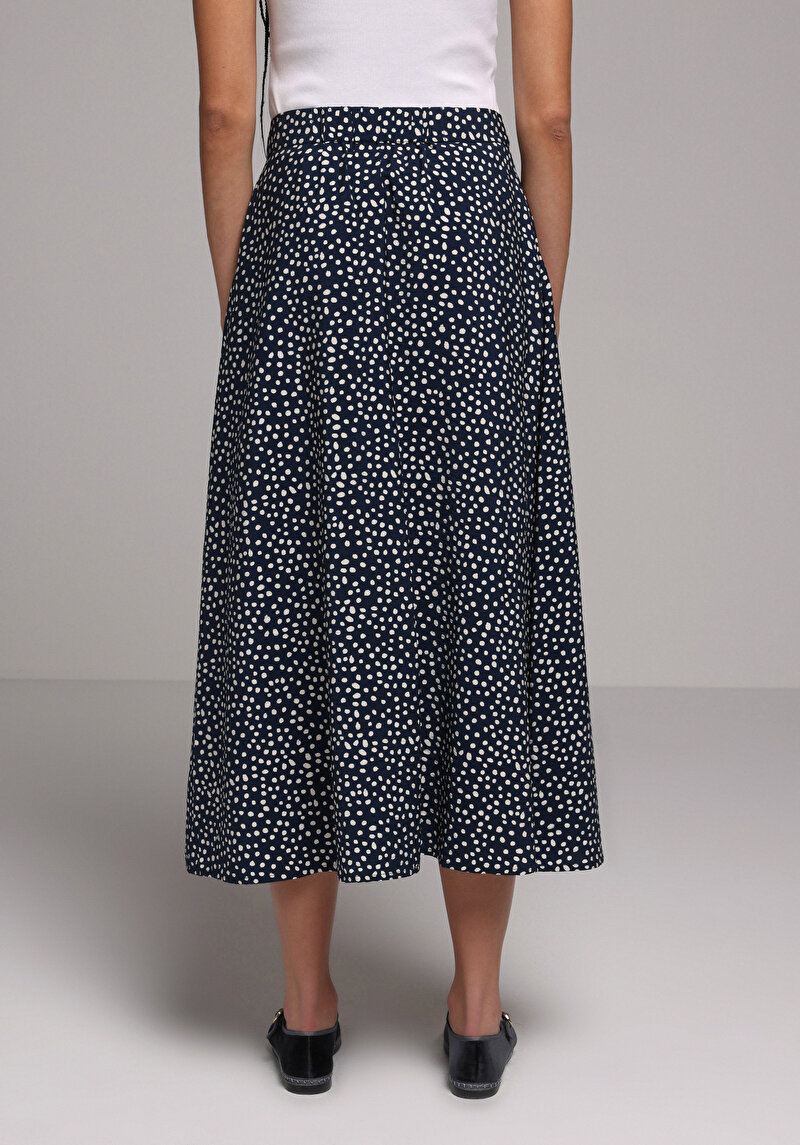 Imagine a Fusta De Dama Albastru Marin   Cl1078721