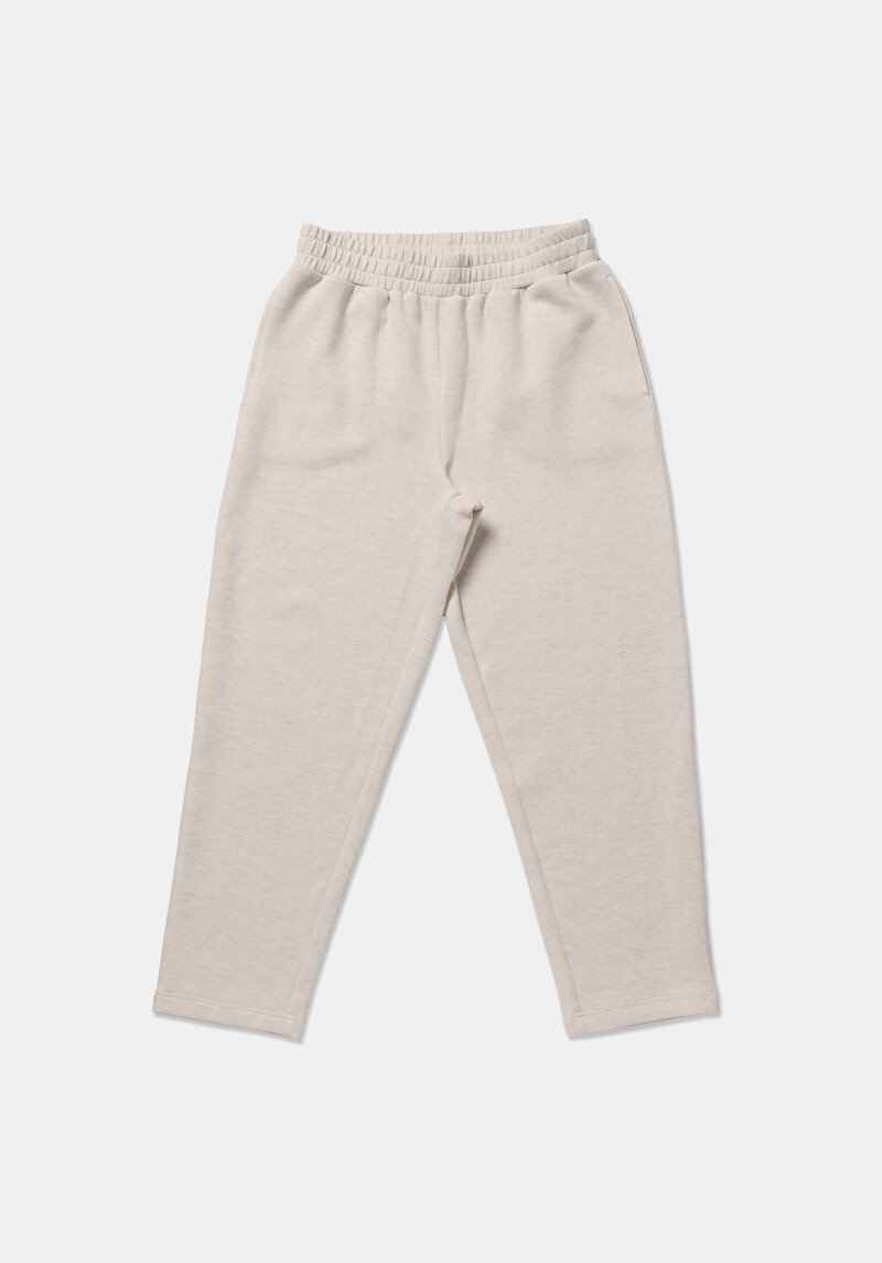 Imagine a Pantaloni De Trening De Dama Ecru Regular Fit Cl1079047