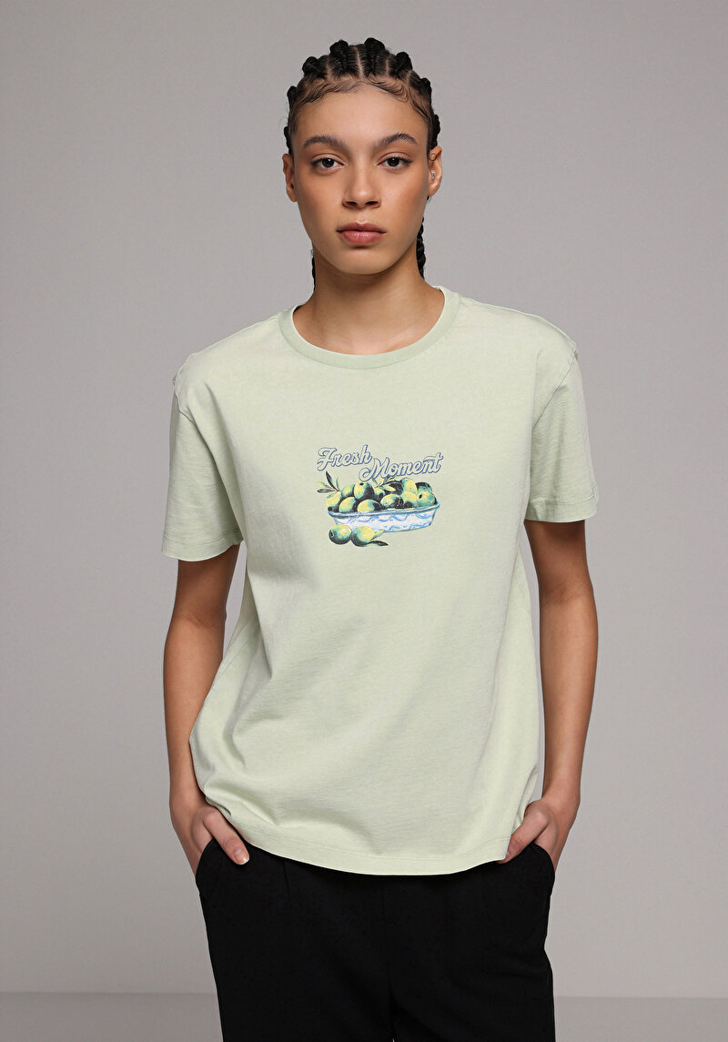 Imagine a Tricou Cu Maneca Scurta De Dama Regular Fit Cl1078710