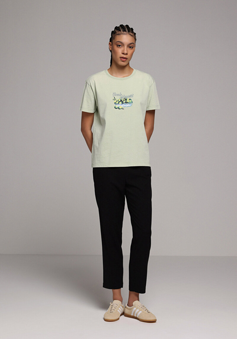 Imagine a Tricou Cu Maneca Scurta De Dama  Regular Fit  Cl1078710