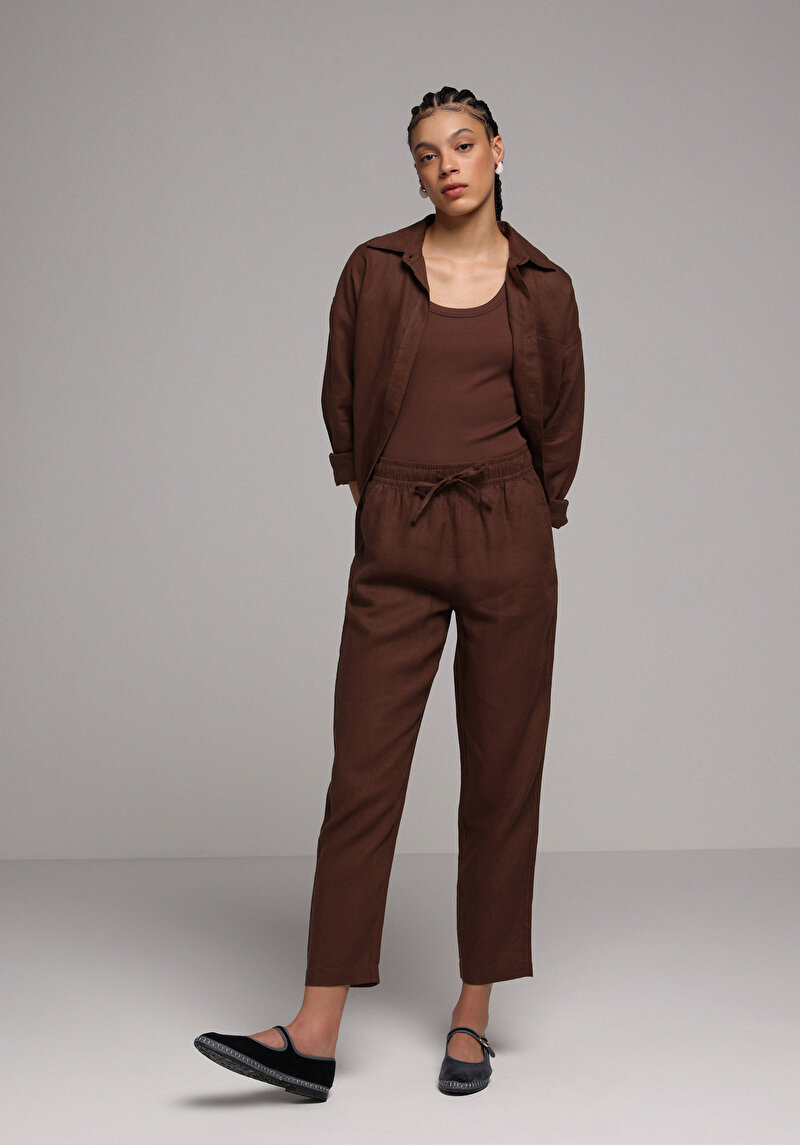 Imagine a Pantaloni De Dama Maro Regular Fit  Cl1079157