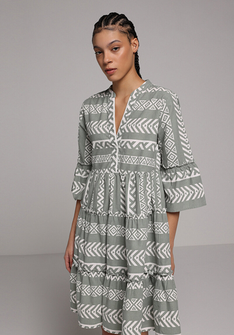 Imagine a Rochie De Dama Verde Regular Fit  Cl1079413