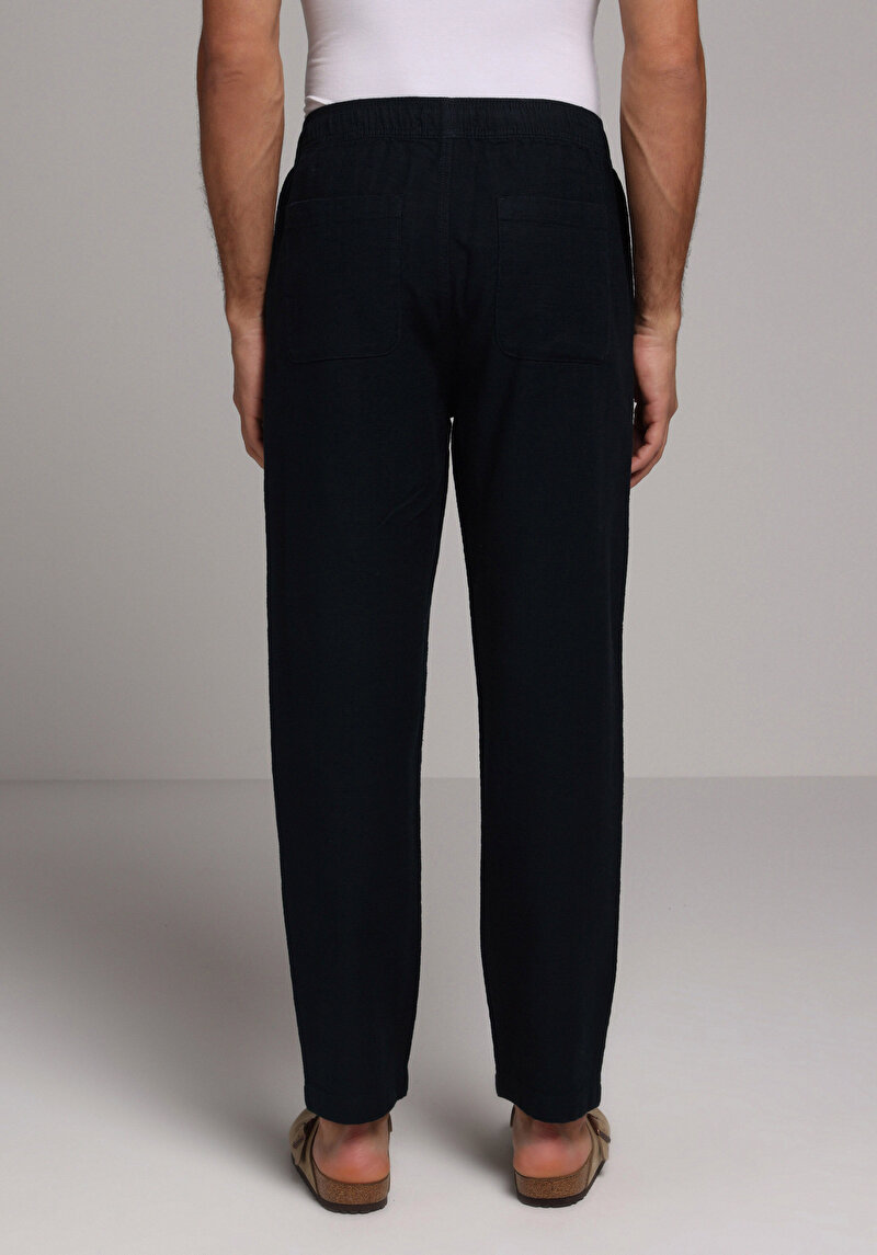 Imagine a Pantaloni De Barbati Albastru Marin Regular Fit  Cl1078470