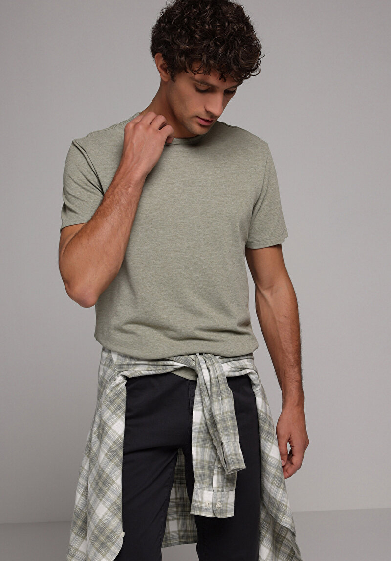 Imagine a Tricou Cu Maneca Scurta De Barbati  Regular Fit  Cl1080060