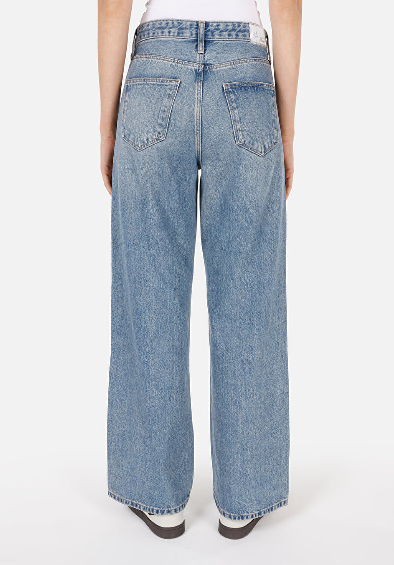 Afișați detalii pentru Pantaloni De Dama Denim Regular Fit 970 Berry Cl1070702