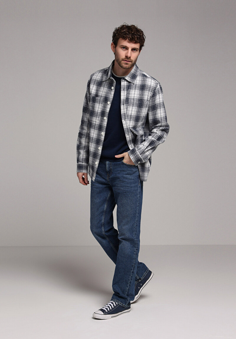 Imagine a Jachetă De Barbati Albastru Comfort Fit Cl1077631