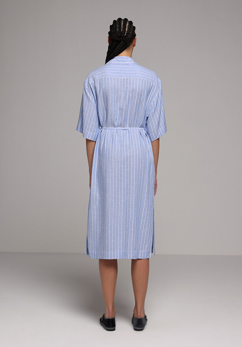 Imagine a Rochie De Dama Albastru Regular Fit  Cl1079020