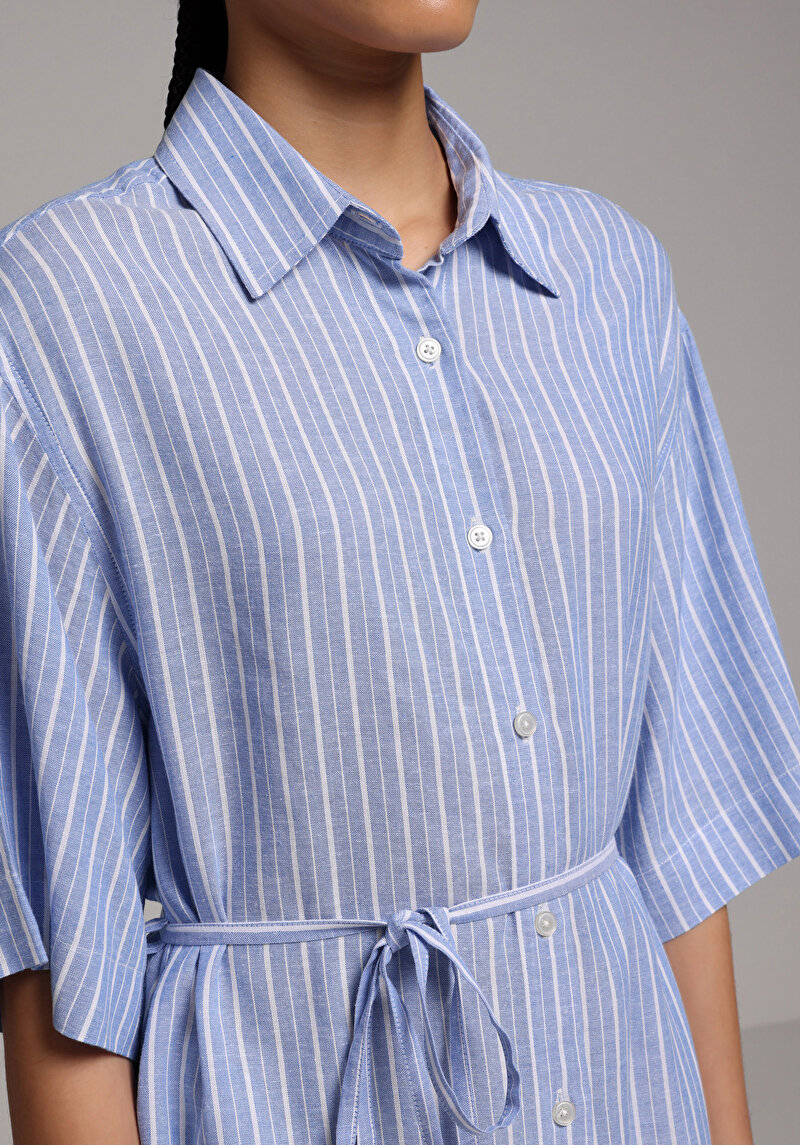 Imagine a Rochie De Dama Albastru Regular Fit  Cl1079020