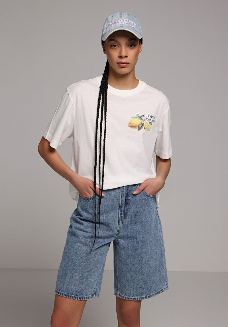 Imagine a Short / Pantaloni Scurti De Dama  Regular Fit  Cl1079832