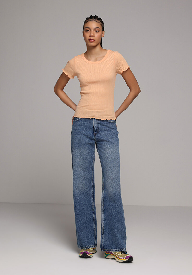 Imagine a Tricou Cu Maneca Scurta De Dama Slim Fit Cl1078306