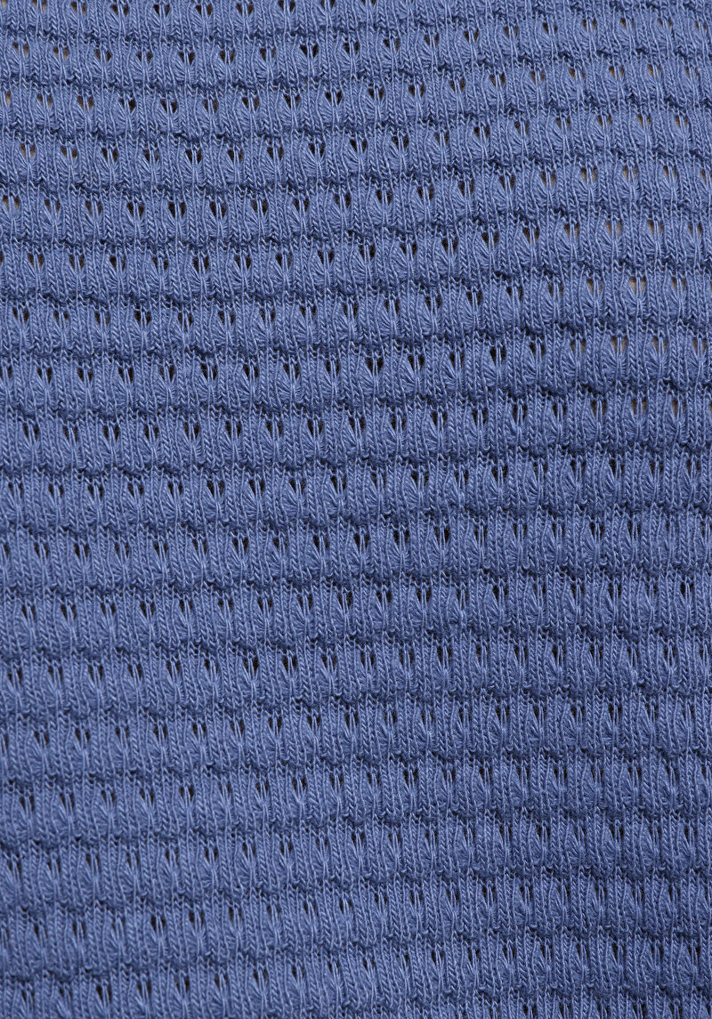 Afișați detalii pentru Pulover Cu Mâneci Scurte De Dama Albastru Slim Fit  Cl1079971