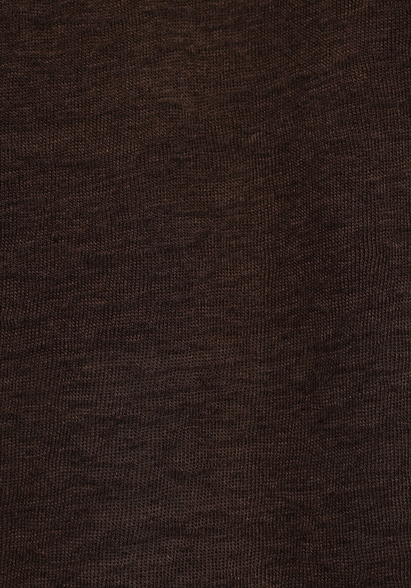 Afișați detalii pentru Bluza Cu Maneca Scurta De Dama Maro Regular Fit  Cl1079150