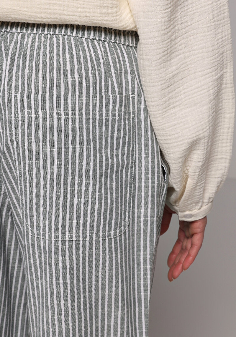 Afișați detalii pentru Pantaloni De Dama Verde Regular Fit  Cl1079162