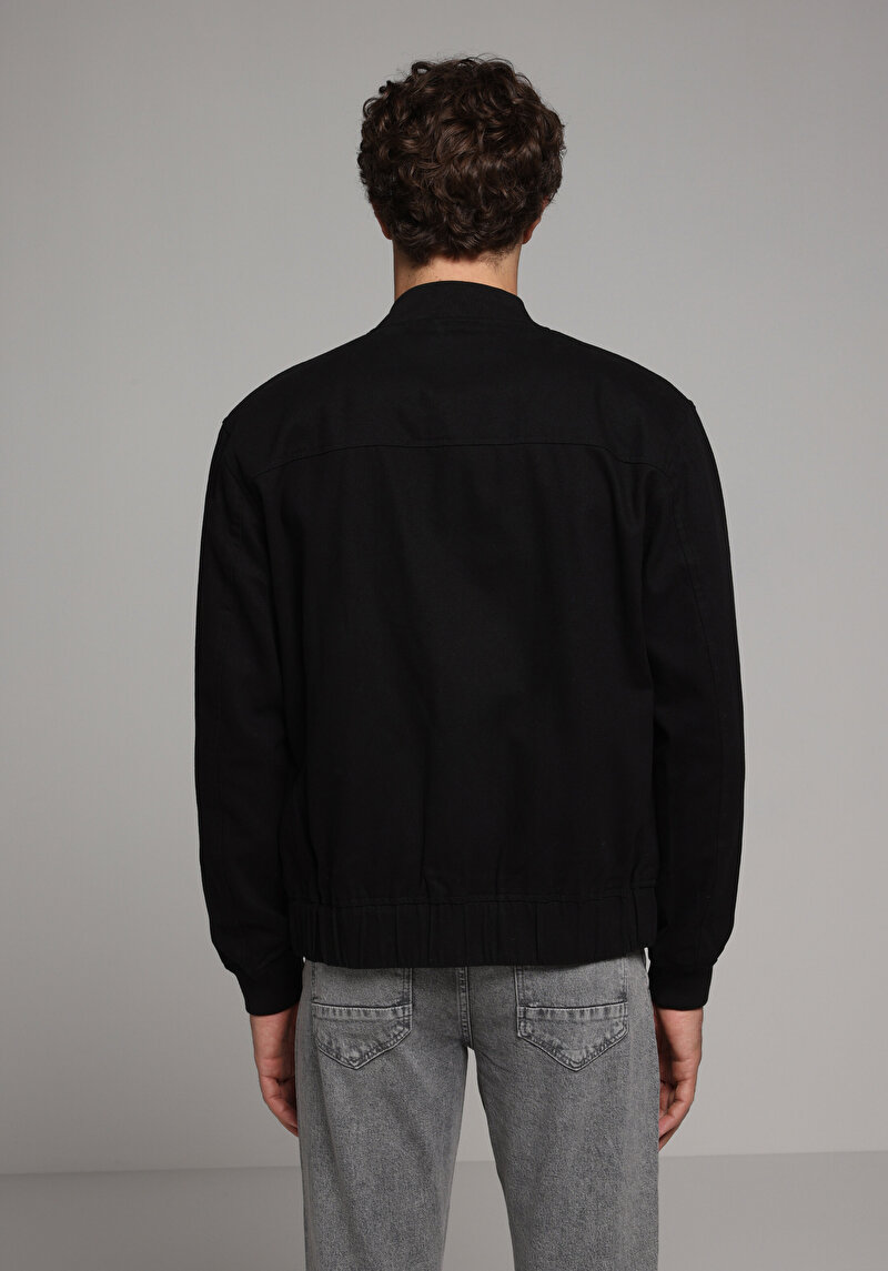 Imagine a Jacheta De Barbati Negru Regular Fit Cl1078086