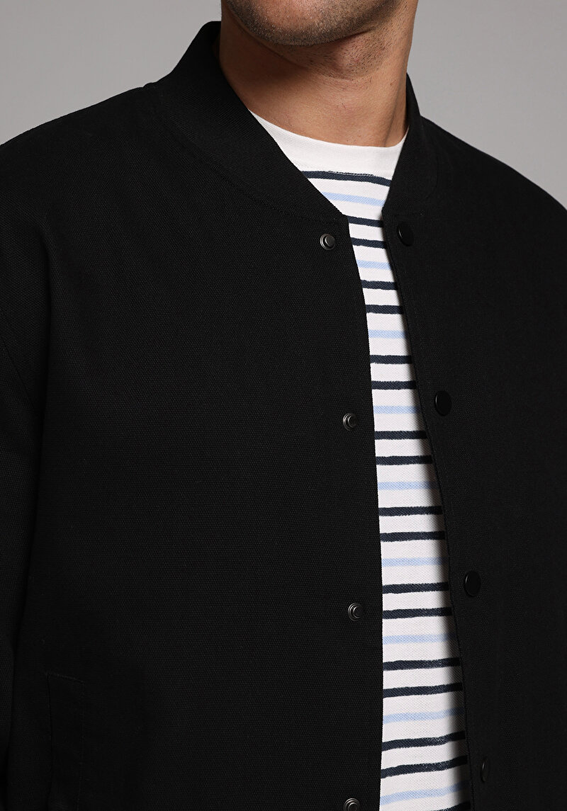 Imagine a Jacheta De Barbati Negru Regular Fit  Cl1078086