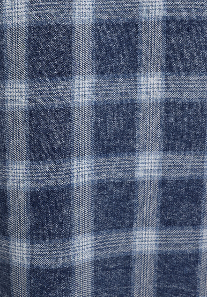 Afișați detalii pentru Camasa Cu Maneca Lunga De Barbati Albastru Regular Fit  Cl1078994