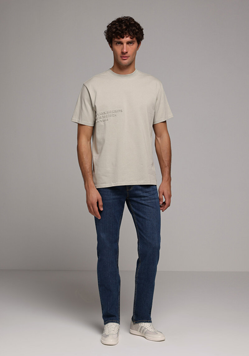 Imagine a Tricou Cu Maneca Scurta De Barbati Verde Oversize Fit Cl1079291