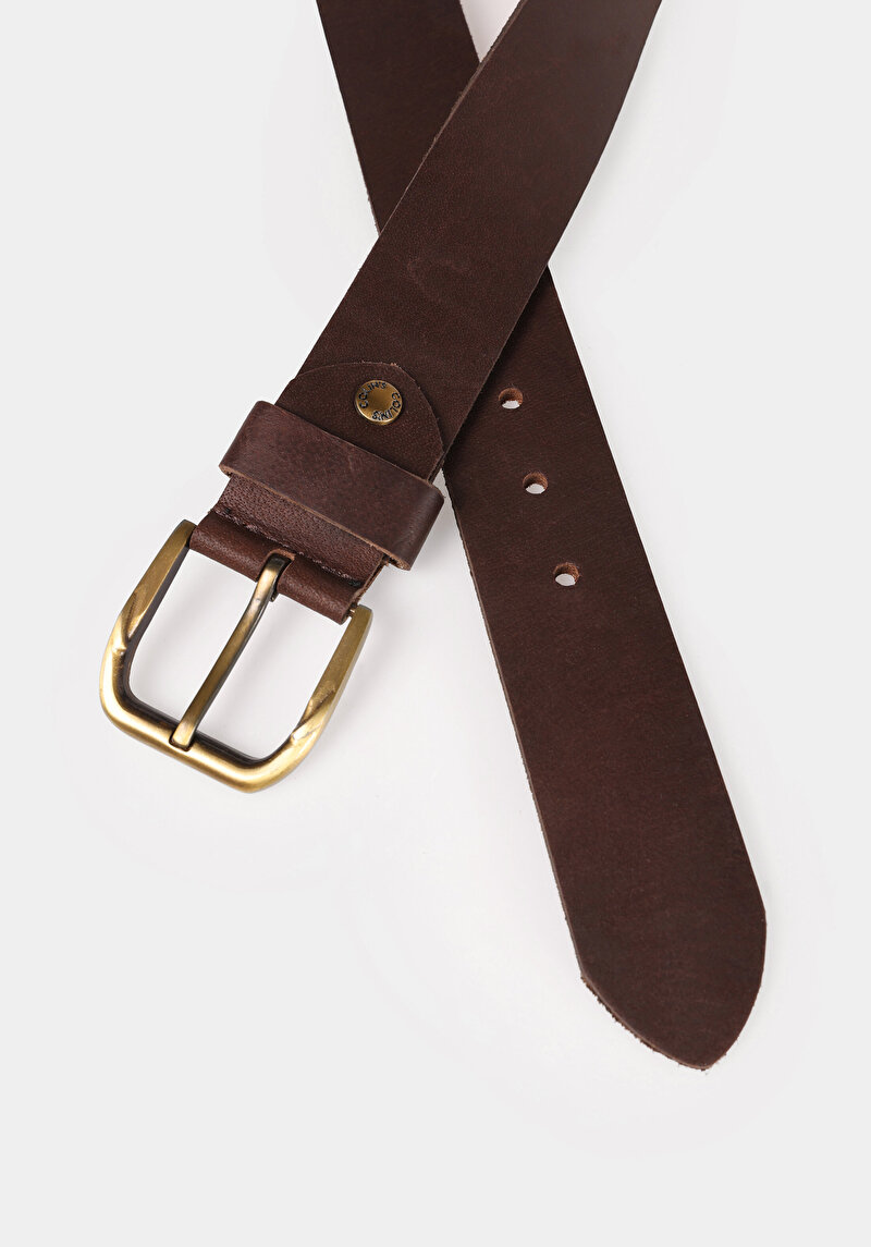 Imagine a Curea De Barbati Maro Modern Fit  Cl1081552