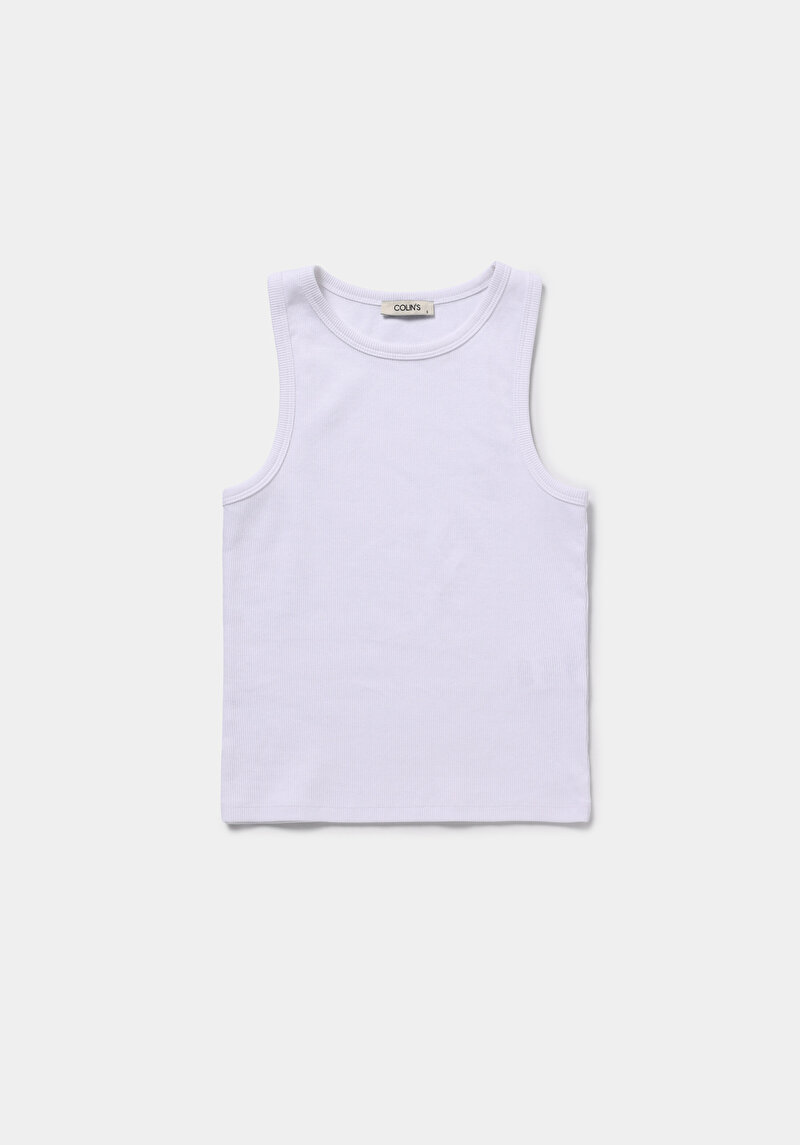 Afișați detalii pentru Maiou De Dama Alb Slim Fit  Cl1064021