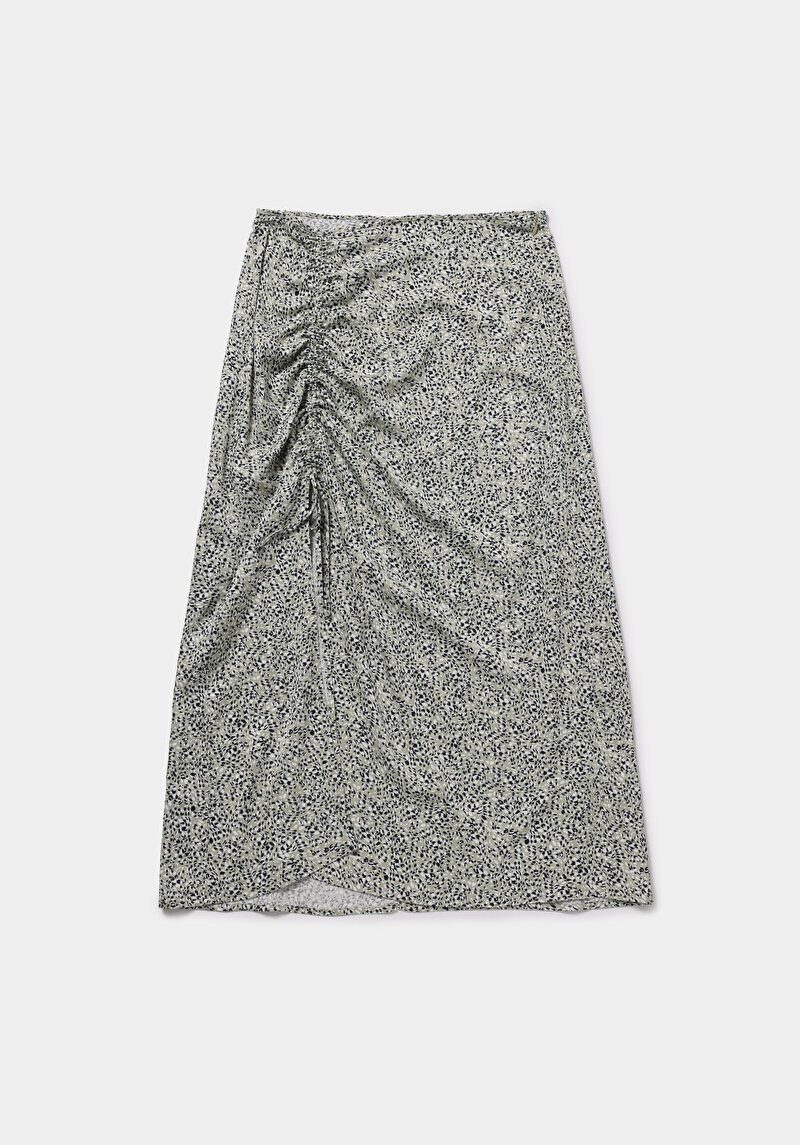 Afișați detalii pentru Fusta De Dama Verde Midi  Cl1078293