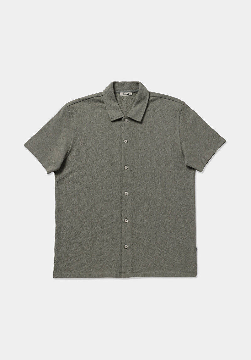 Imagine a Tricou Polo Cu Maneca Scurta De Barbati Verde Regular Fit  Cl1079085