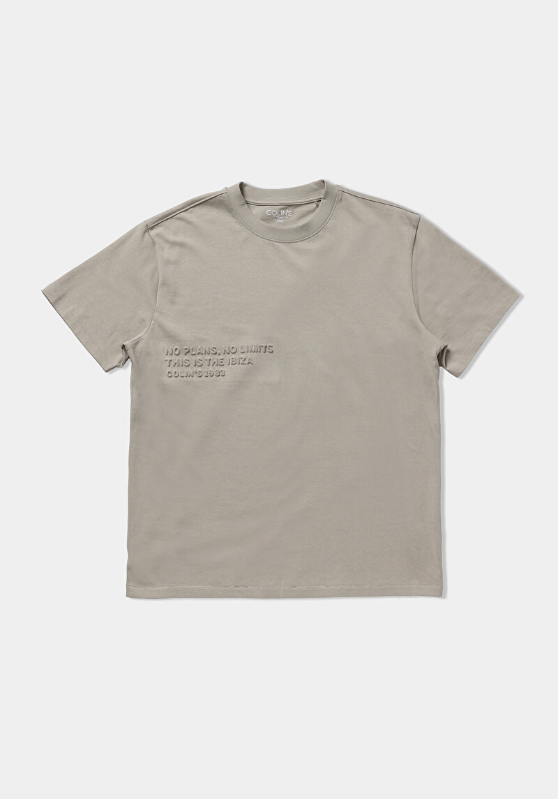 Imagine a Tricou Cu Maneca Scurta De Barbati Verde Oversize Fit  Cl1079291