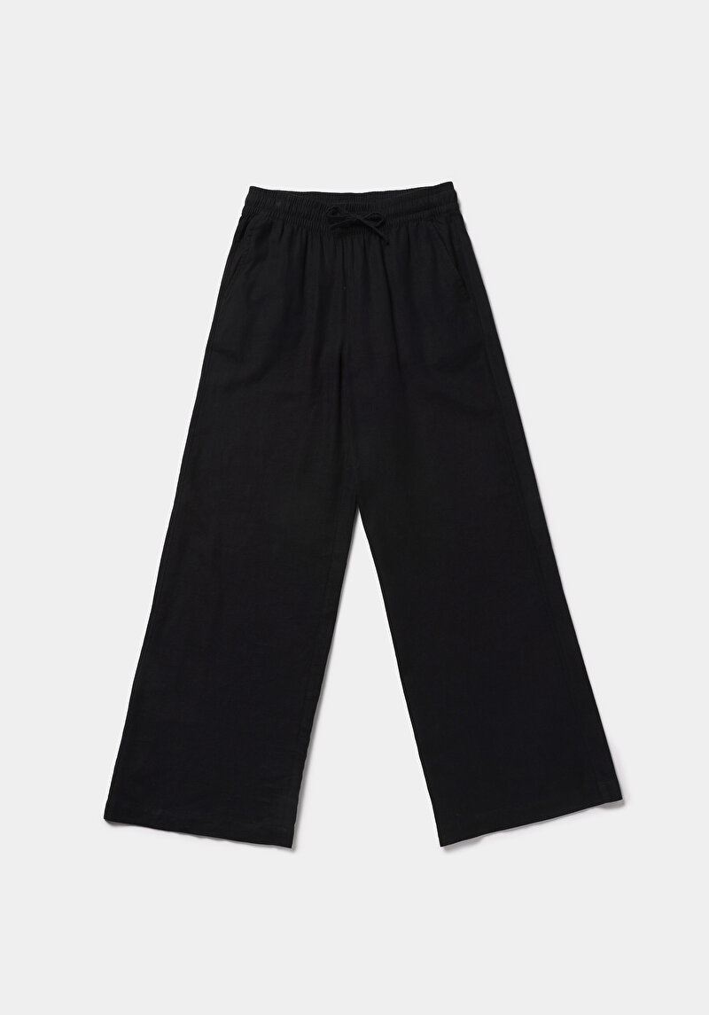 Afișați detalii pentru Pantaloni De Dama Negru Regular Fit  Cl1079432