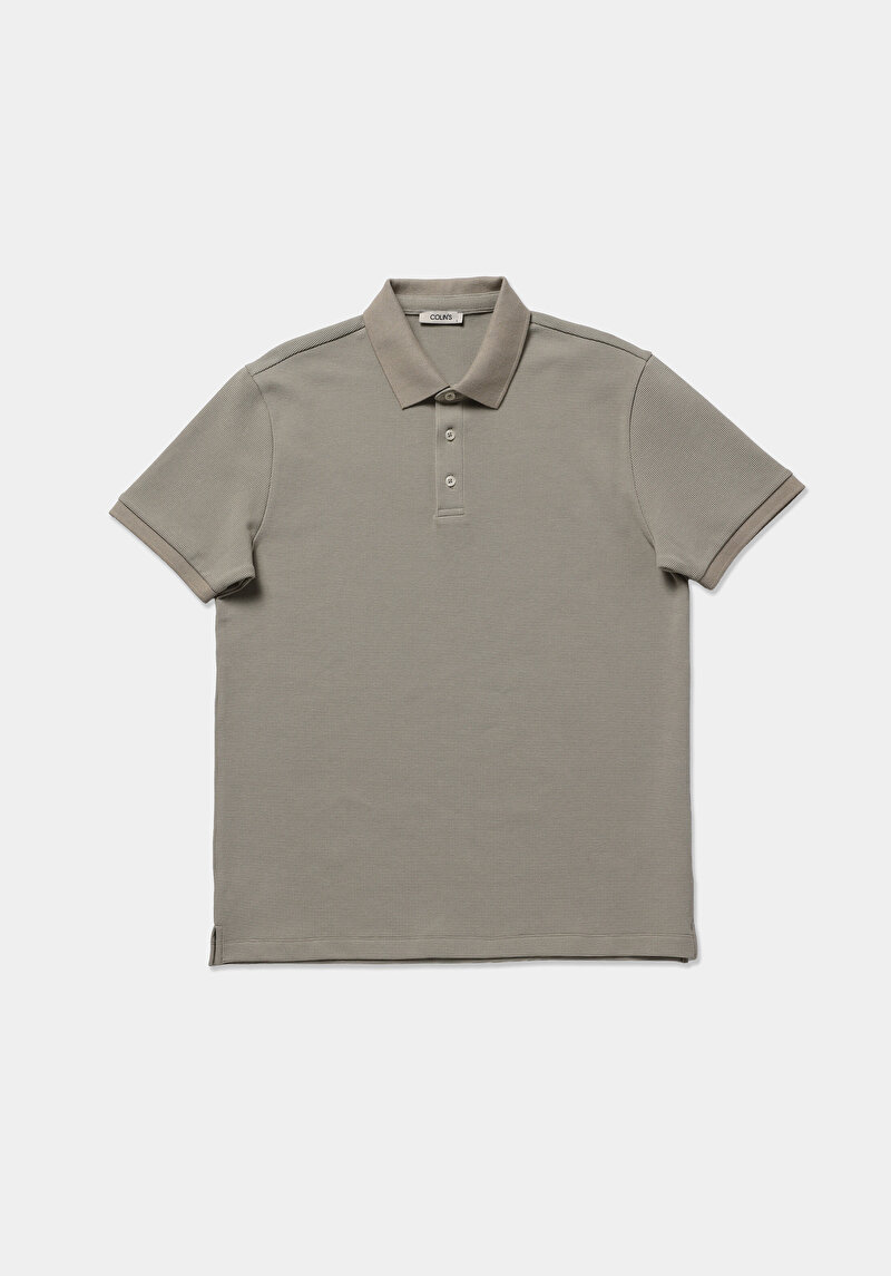 Imagine a Tricou Polo Cu Maneca Scurta De Barbati Verde Regular Fit  Cl1075163