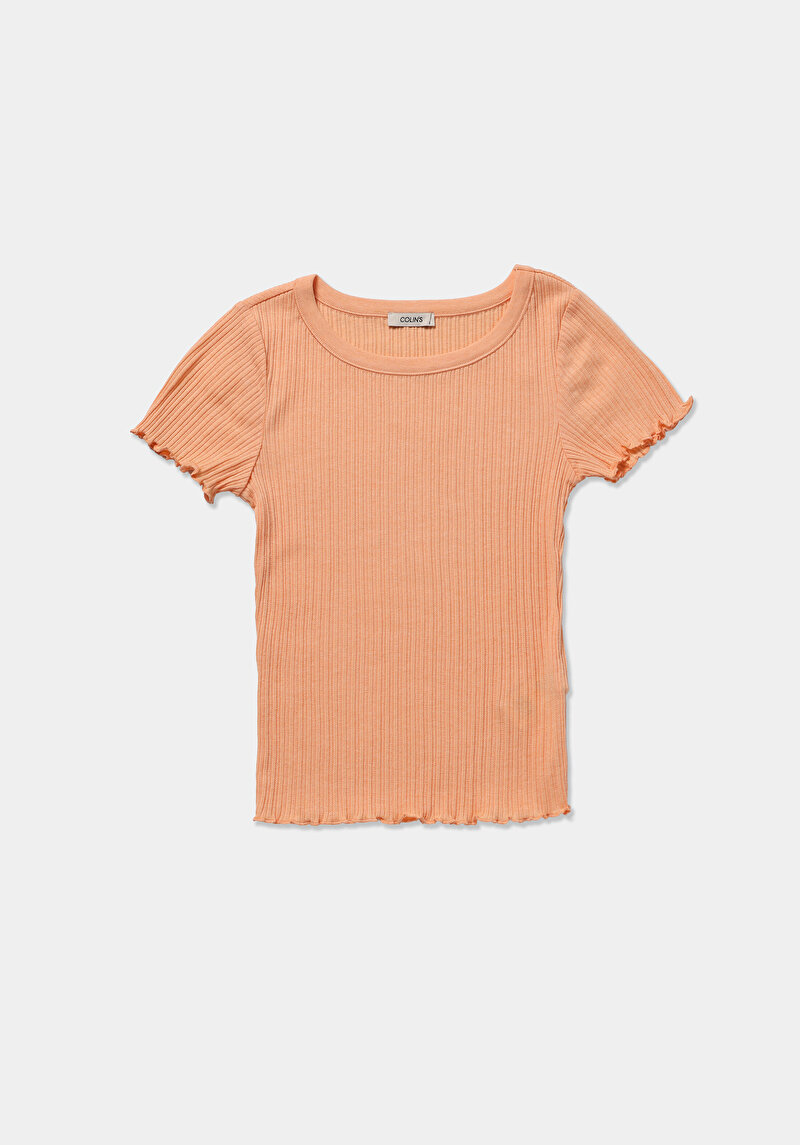 Imagine a Tricou Cu Maneca Scurta De Dama  Slim Fit  Cl1078306