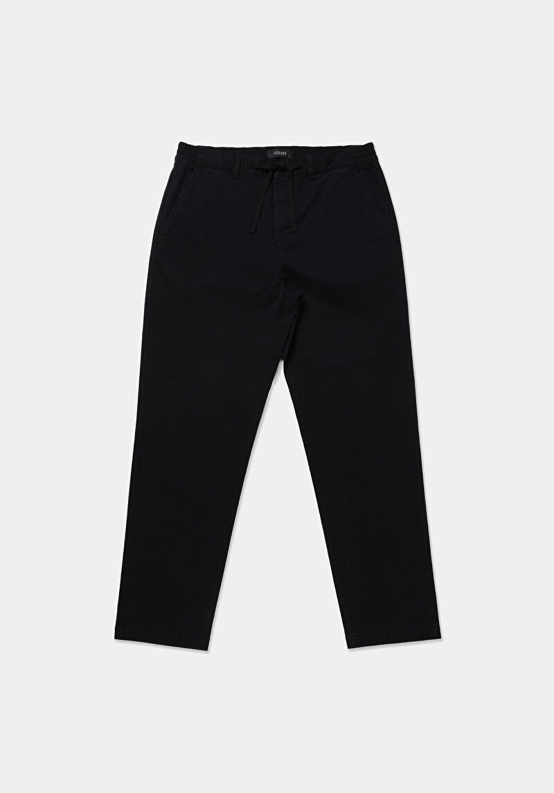 Afișați detalii pentru Pantaloni De Barbati Albastru Marin Regular Fit  Cl1079372