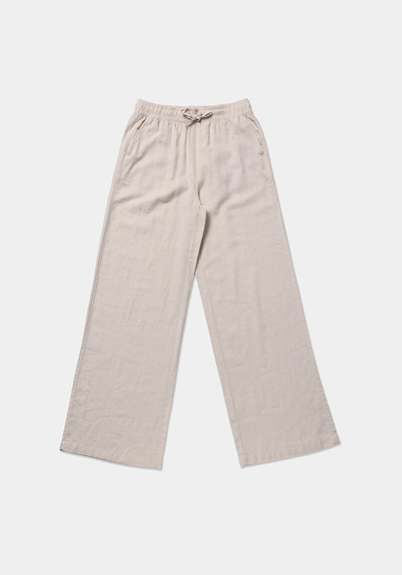 Afișați detalii pentru Pantaloni De Dama Bej Regular Fit  Cl1079432