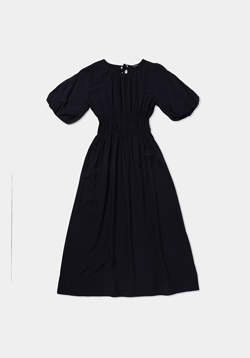 Imagine a Rochie De Dama Albastru Marin Regular Fit  Cl1078695