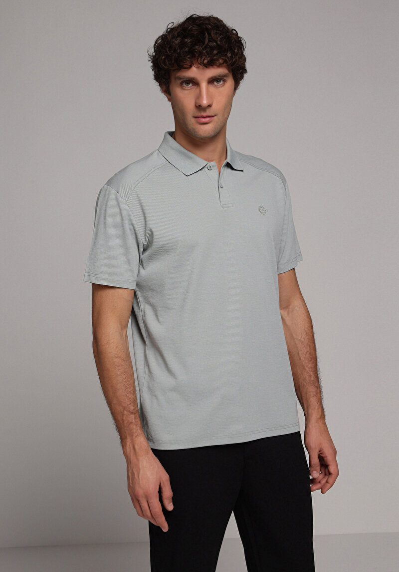 Imagine a Tricou Polo Cu Maneca Scurta De Barbati Comfort Fit Cl1078883