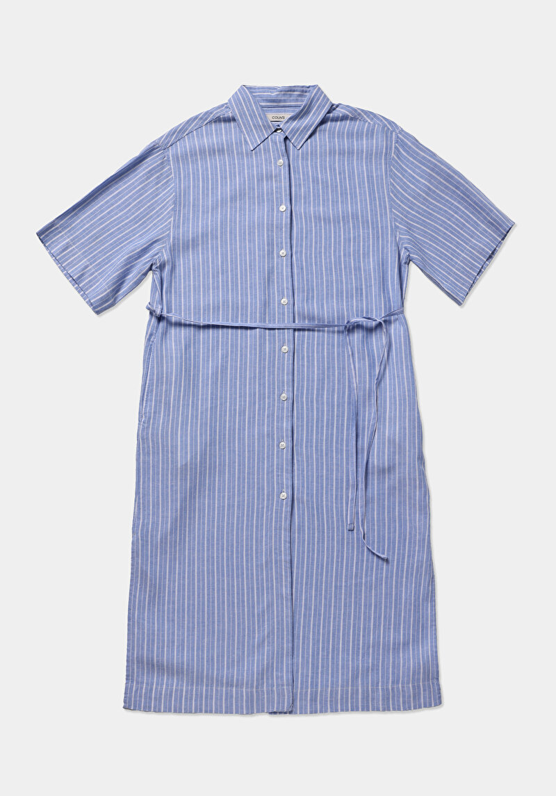 Imagine a Rochie De Dama Albastru Regular Fit  Cl1079020