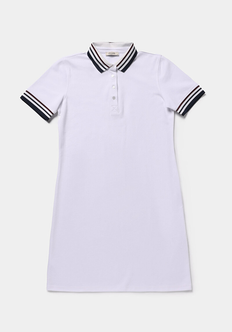 Imagine a Rochie De Dama Alb Slim Fit  Cl1080076