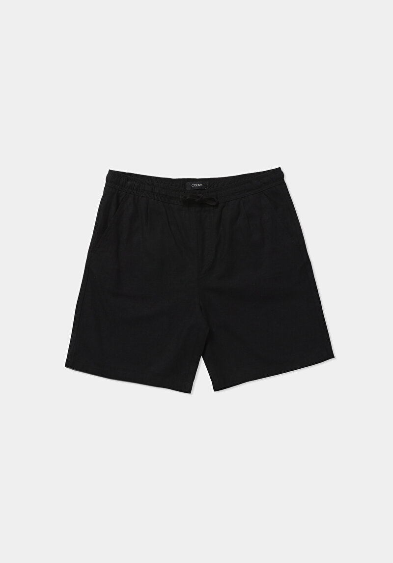 Imagine a Short / Pantaloni Scurti De Barbati Negru Regular Fit  Cl1080004