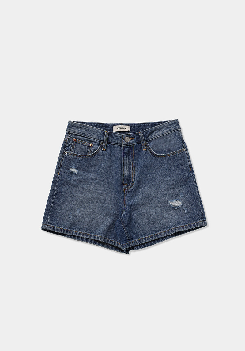 Imagine a Short / Pantaloni Scurti De Dama  Mom Fit  Cl1081451