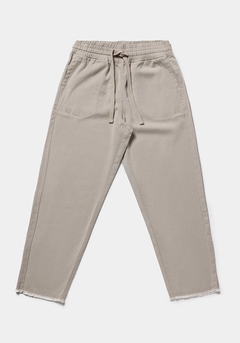 Afișați detalii pentru Pantaloni De Dama Alb Regular Fit  Cl1074664