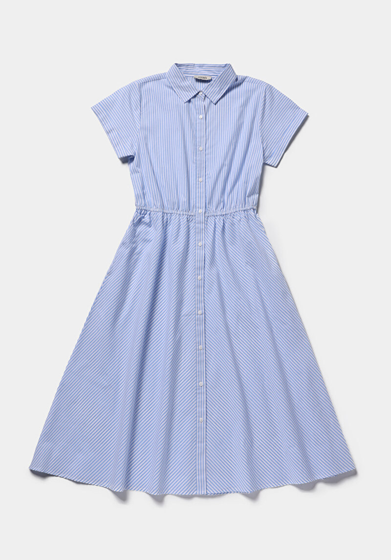 Imagine a Rochie De Dama Albastru Regular Fit  Cl1081471